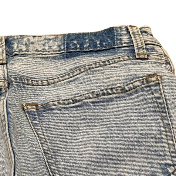 Vintage Abercrombie & Fitch Y2K Blue Denim Jeans Mens 28x31 High Rise Straight - Picture 7 of 8